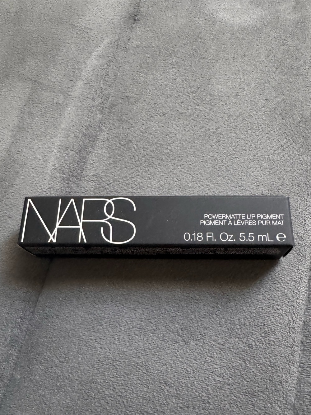NARS Powermatte Lip Pigment in Black Packaging